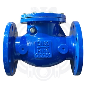 Van 1 chiều gang mặt bích