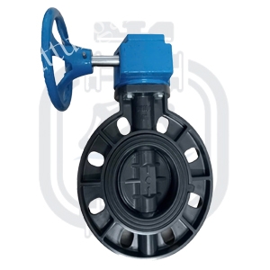 Van bướm nhựa tay quay